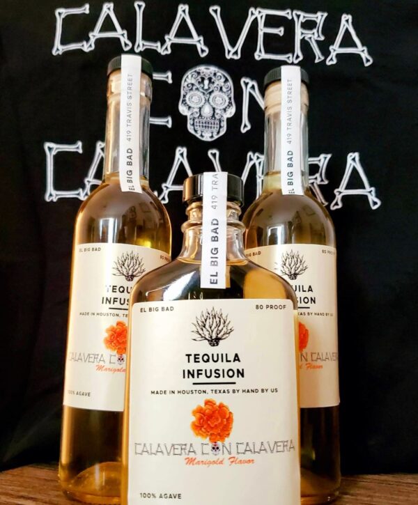 Calavera Con Calavera Tequila de Cempasúchil – 1 L